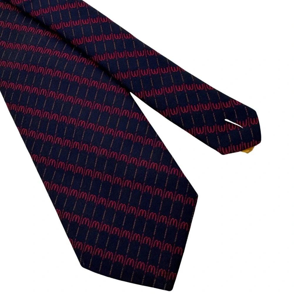 Vintage 80s McDonalds Manager Neck Tie 56